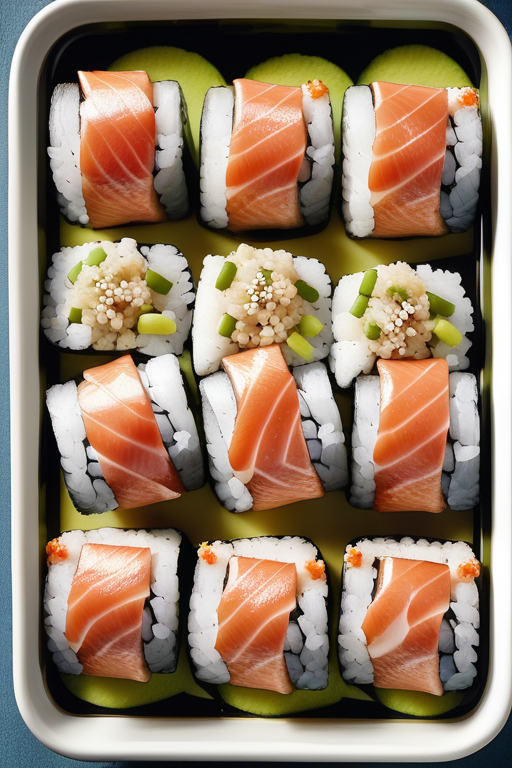 sushi bake recipe salmon and crab