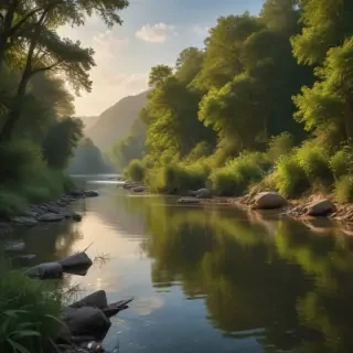 background river