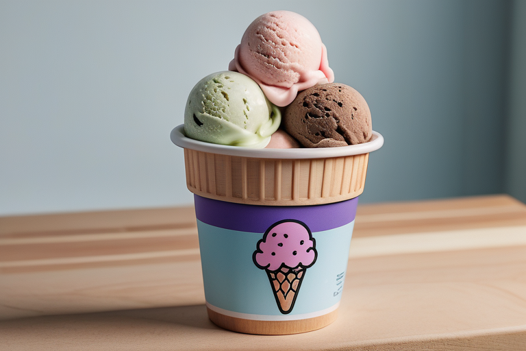 ice cream alternative for short