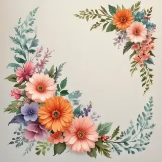 flower border clipart