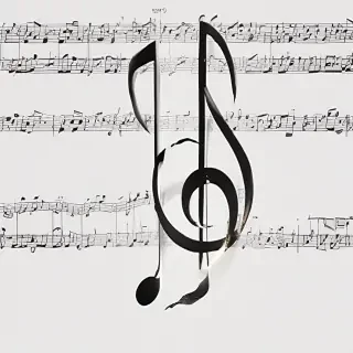 music note transparent