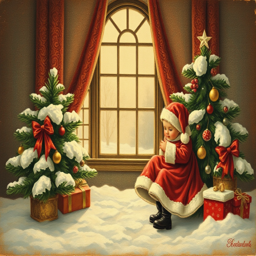 antique christmas images
