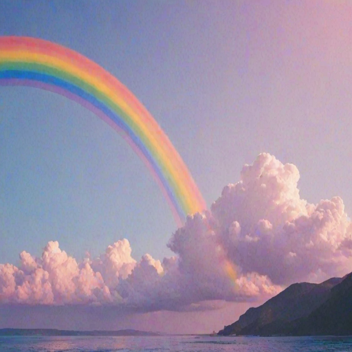 aesthetic wallpapers rainbow