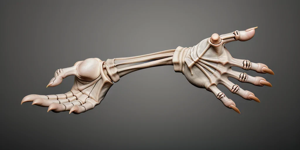 skeleton hand png