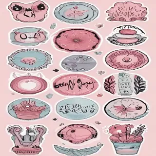 aesthetic stickers printable