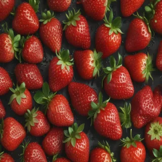 strawberry background aesthetic