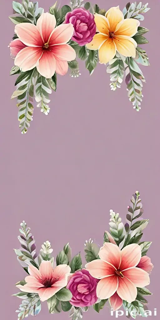 flowers border png
