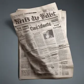 newspaper transparent