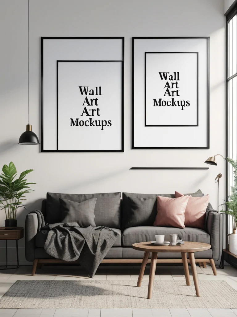 wall art mockups