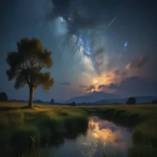 starry night wallpaper