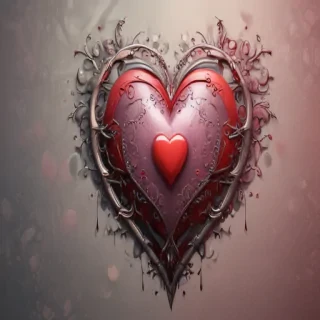aesthetic hearts wallpaper