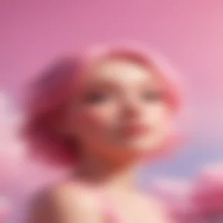 pink cute background