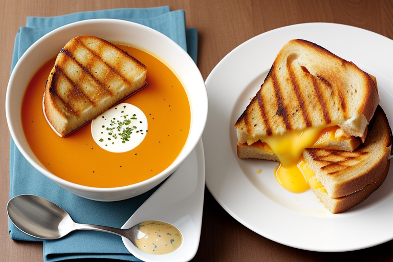 what to eat with grilled cheese besides soup