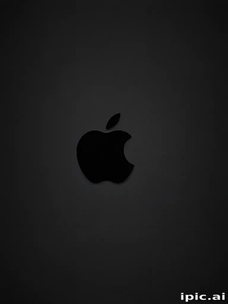 black ios wallpaper