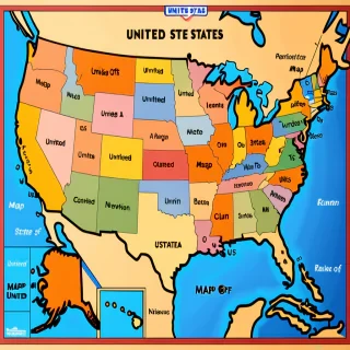 map of united states