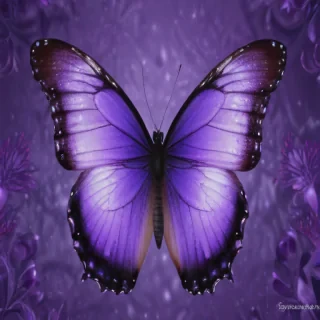 purple butterfly background