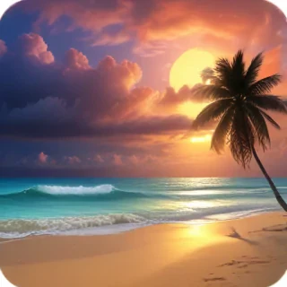beach screensaver iphone