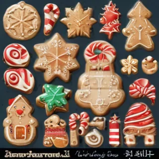 xmas cookie clipart