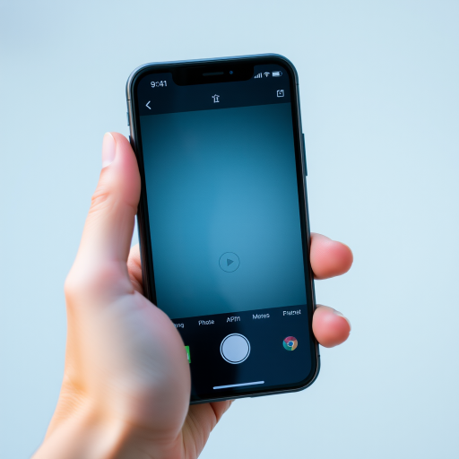 person holding phone
