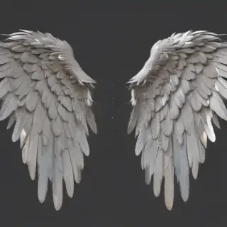 angel wings transparent background