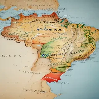 brazil map