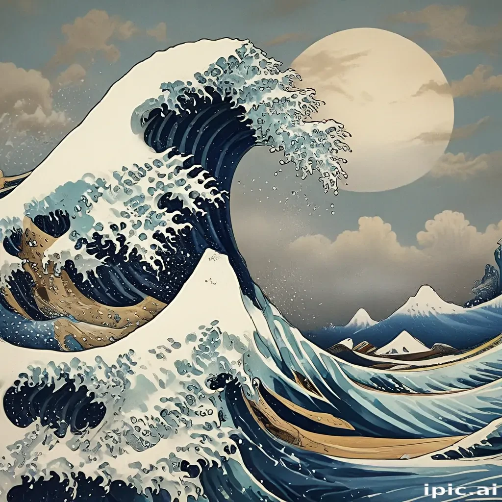 the great wave wallpaper