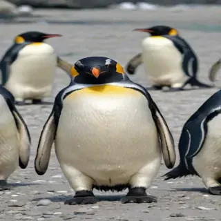 penguins background