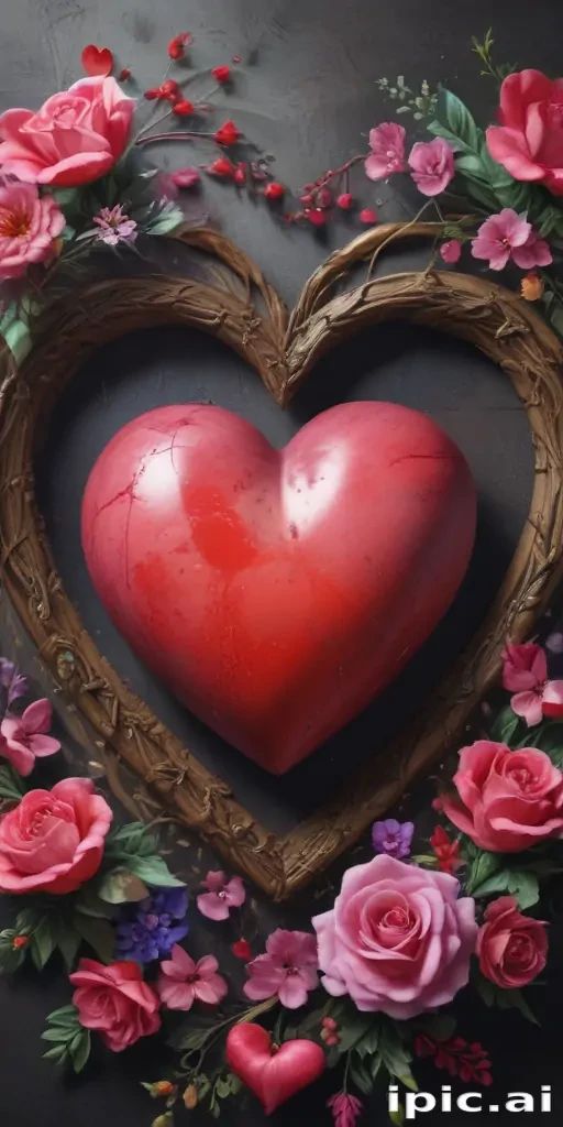 heart aesthetic background