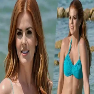 Isla Fisher in bikini