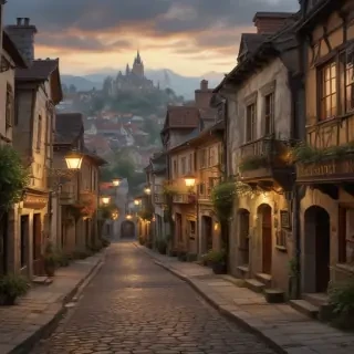 town background