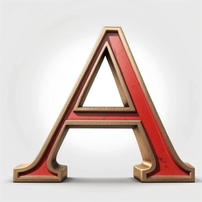 letter a png