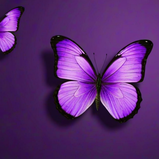 purple wallpapers butterfly