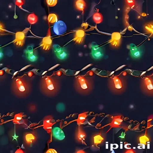 xmas lights png
