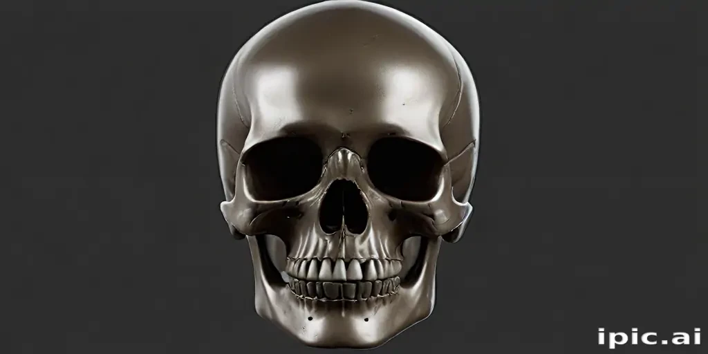 transparent skull png