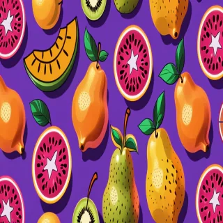 aesthetic fruit background