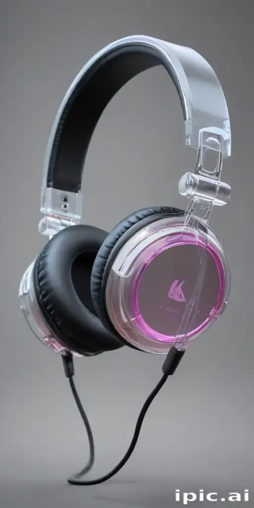 transparent headphones png