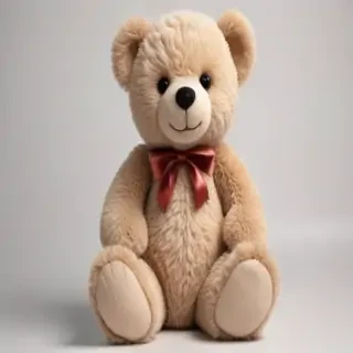 teddy bear clipart black and white