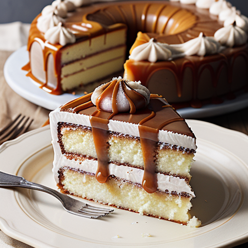 salted caramel kentucky butter cake