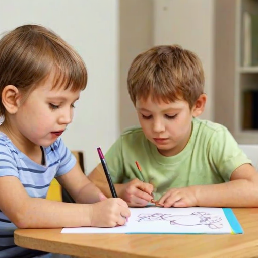 kids drawing