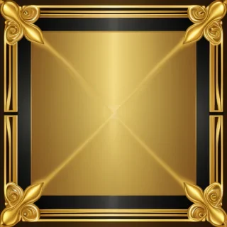 golden border