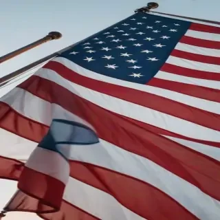 american flag aesthetic