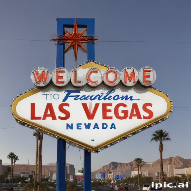 Iconic Welcome Sign Welcoming Visitors to Fabulous Las Vegas, Nevada