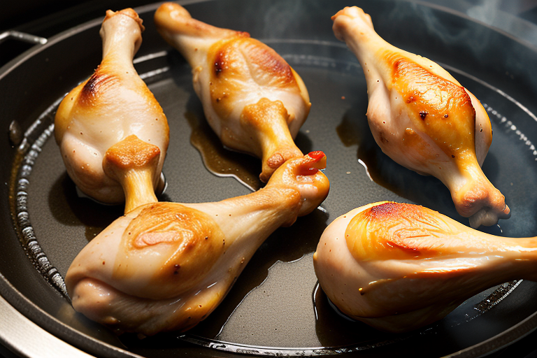 how to cook chicken drumsticks on the stove