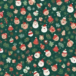 cute christmas background