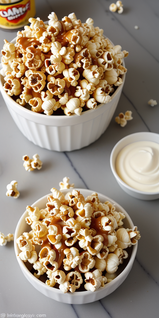 recipe for caramel popcorn without corn syrup