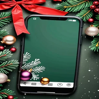 christmas instagram story background