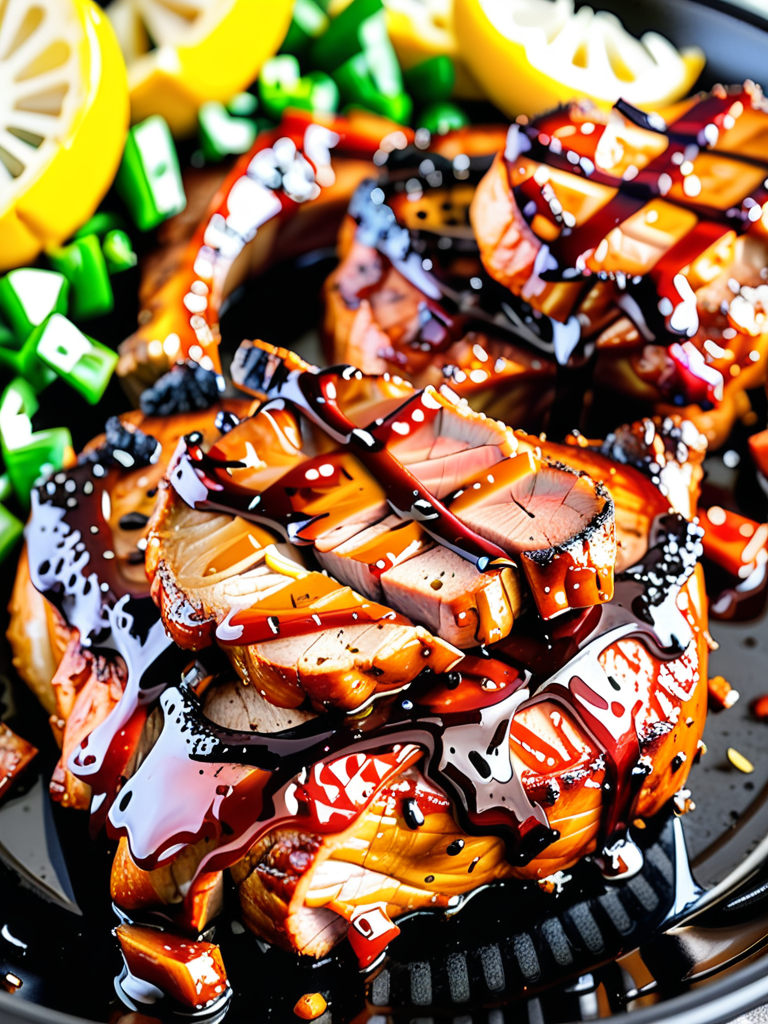 air fryer bbq pork chops
