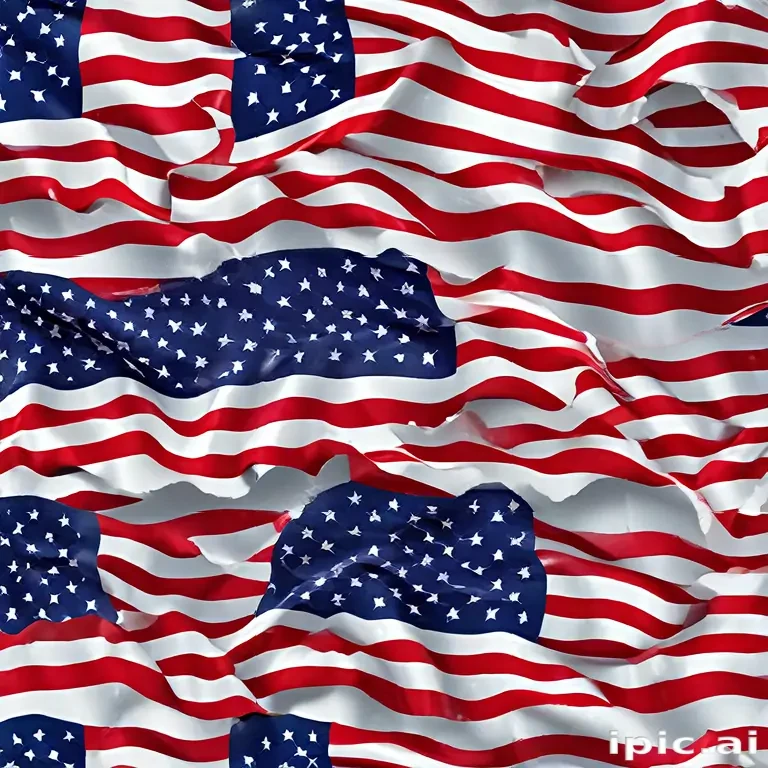 american flag waving png