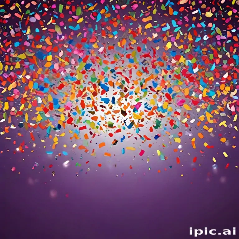 confetti vector