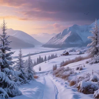 winter iphone wallpaper 4k